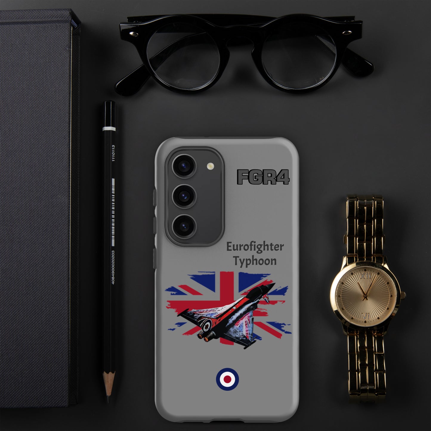 Black Jack Typhoon Patriot Samsung Case (Without Quotes)