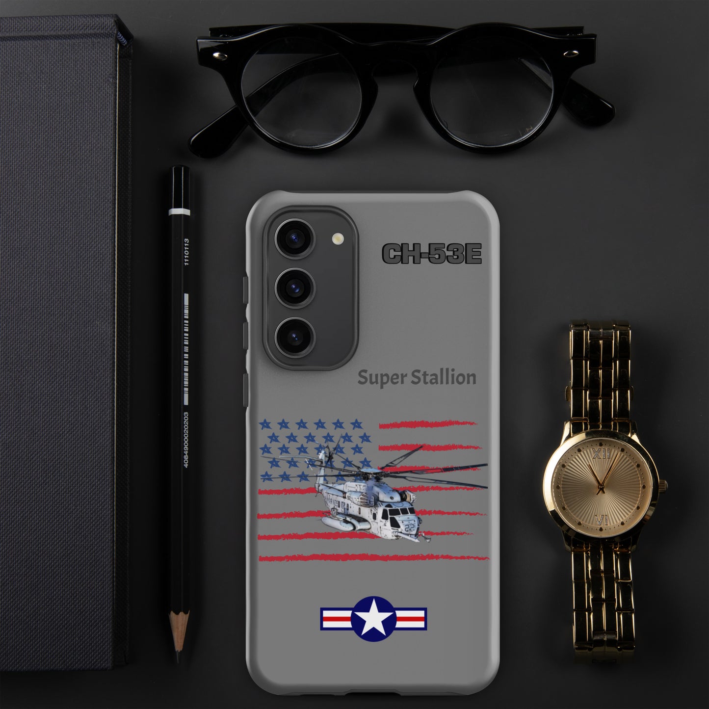 Super Stallion Patriot Samsung Case (Without Quotes)