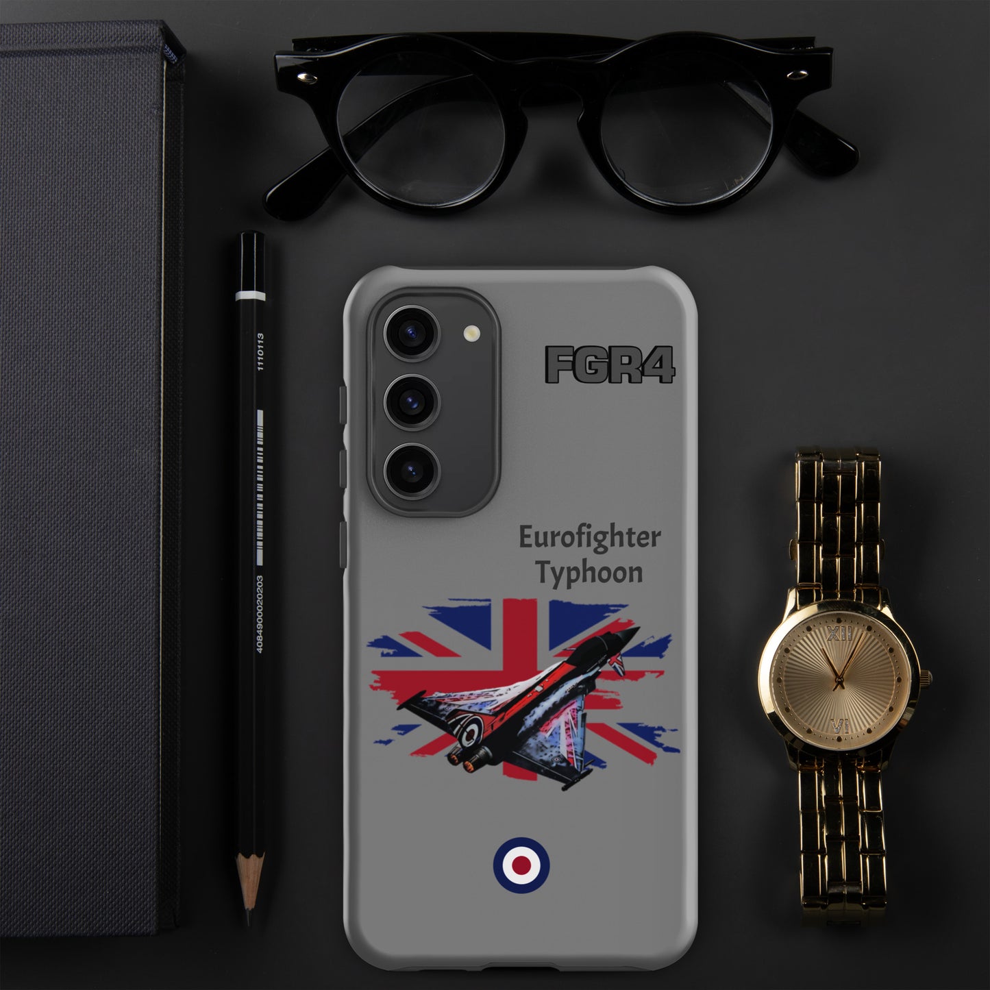Black Jack Typhoon Patriot Samsung Case (Without Quotes)