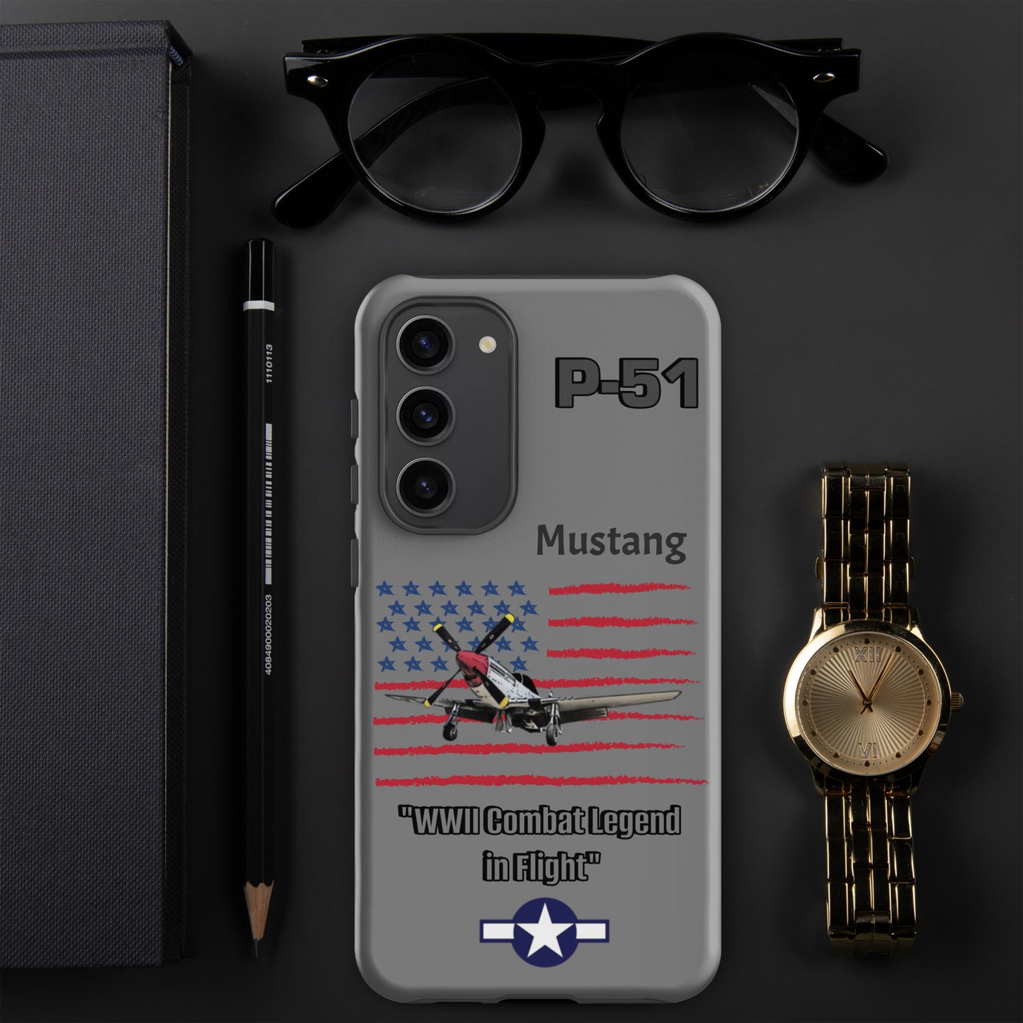WWII Mustang Patriot Samsung Case
