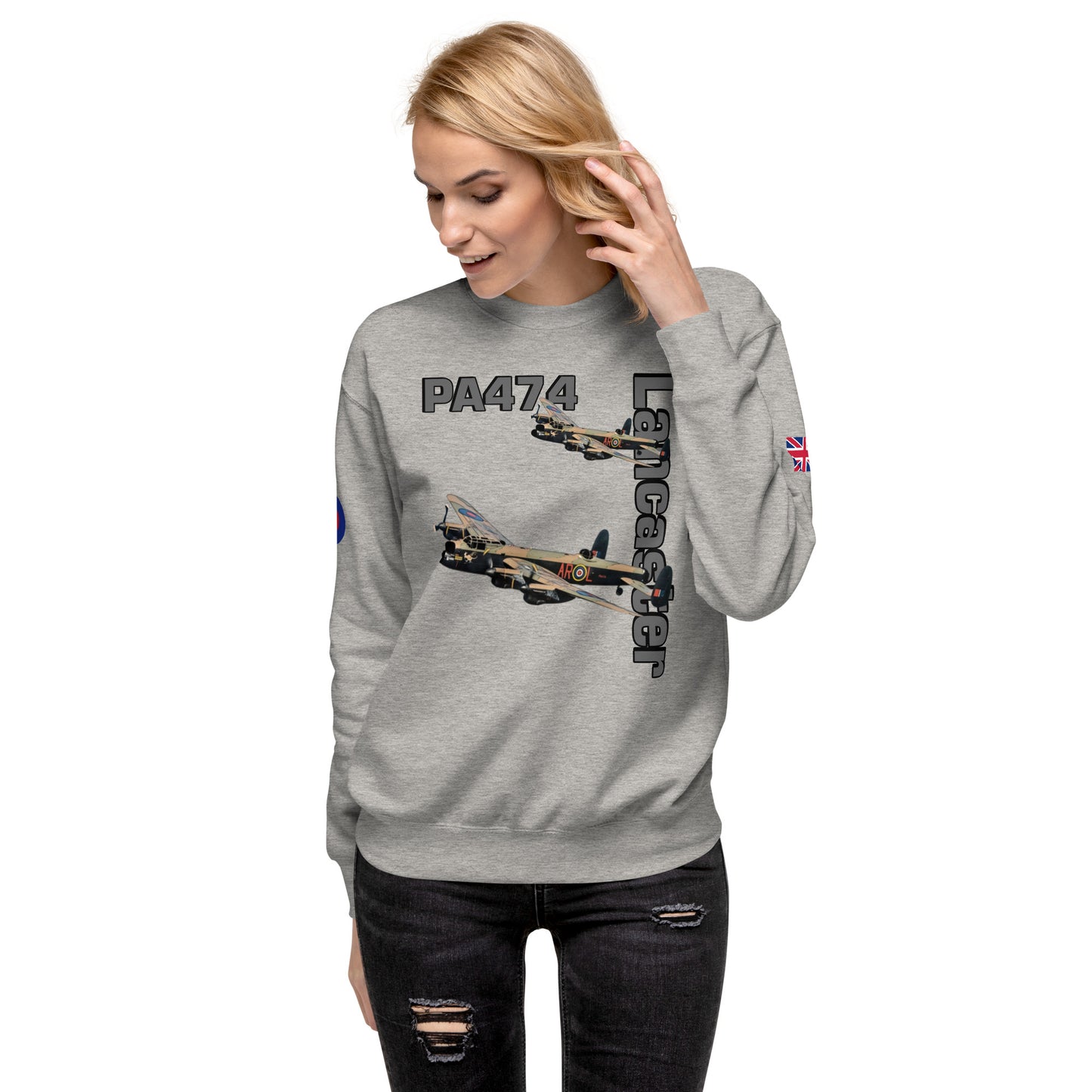 WWII Lancaster Patriot Unisex Premium Sweatshirt