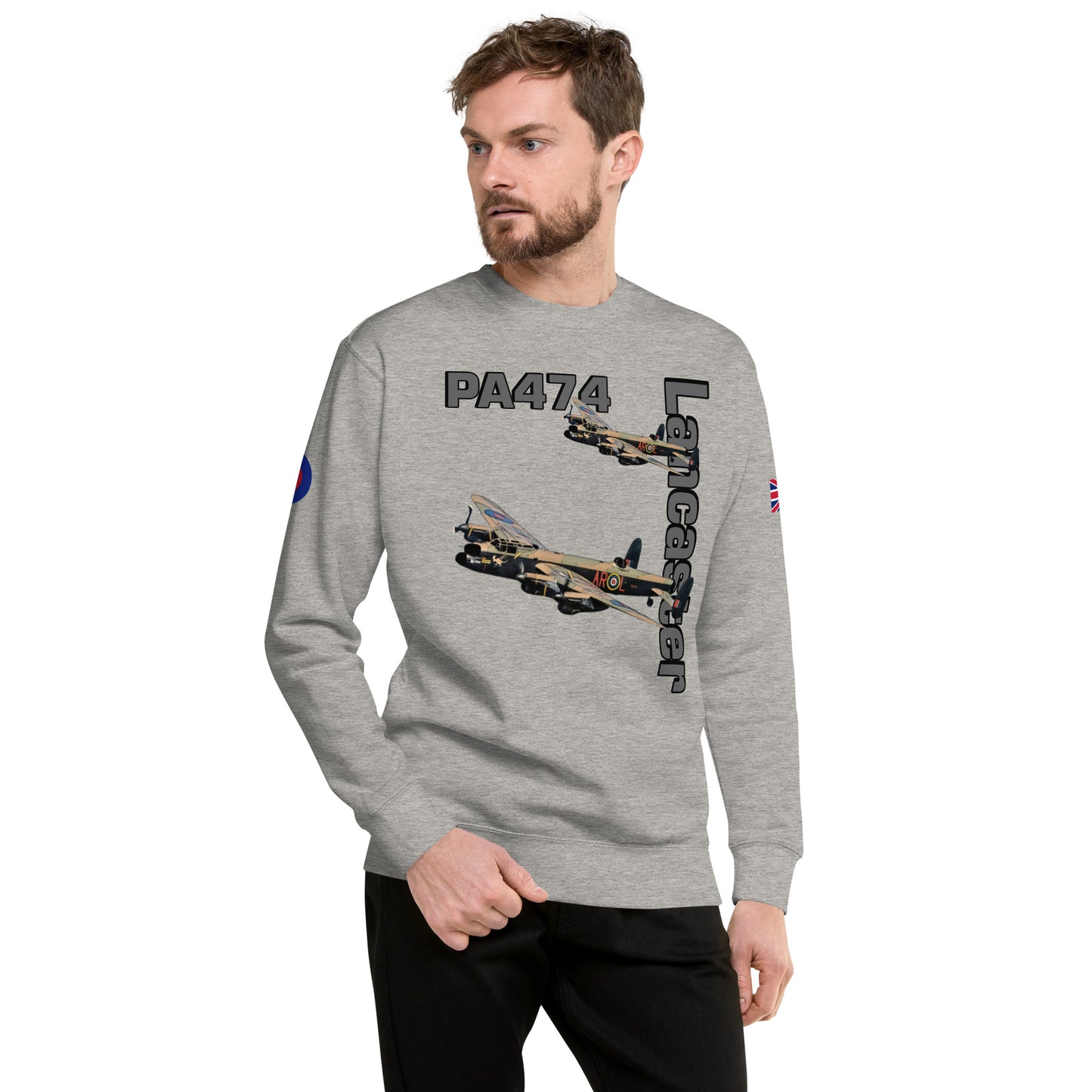 WWII Lancaster Patriot Unisex Premium Sweatshirt