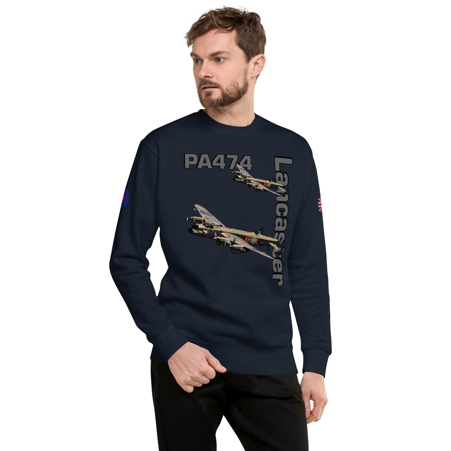 WWII Lancaster Patriot Unisex Premium Sweatshirt