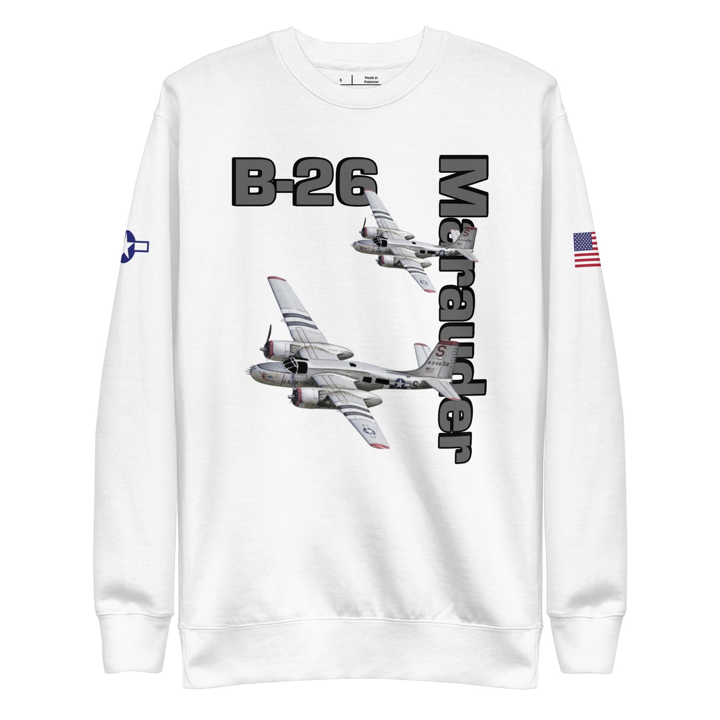WWII Marauder Patriot Unisex Premium Sweatshirt