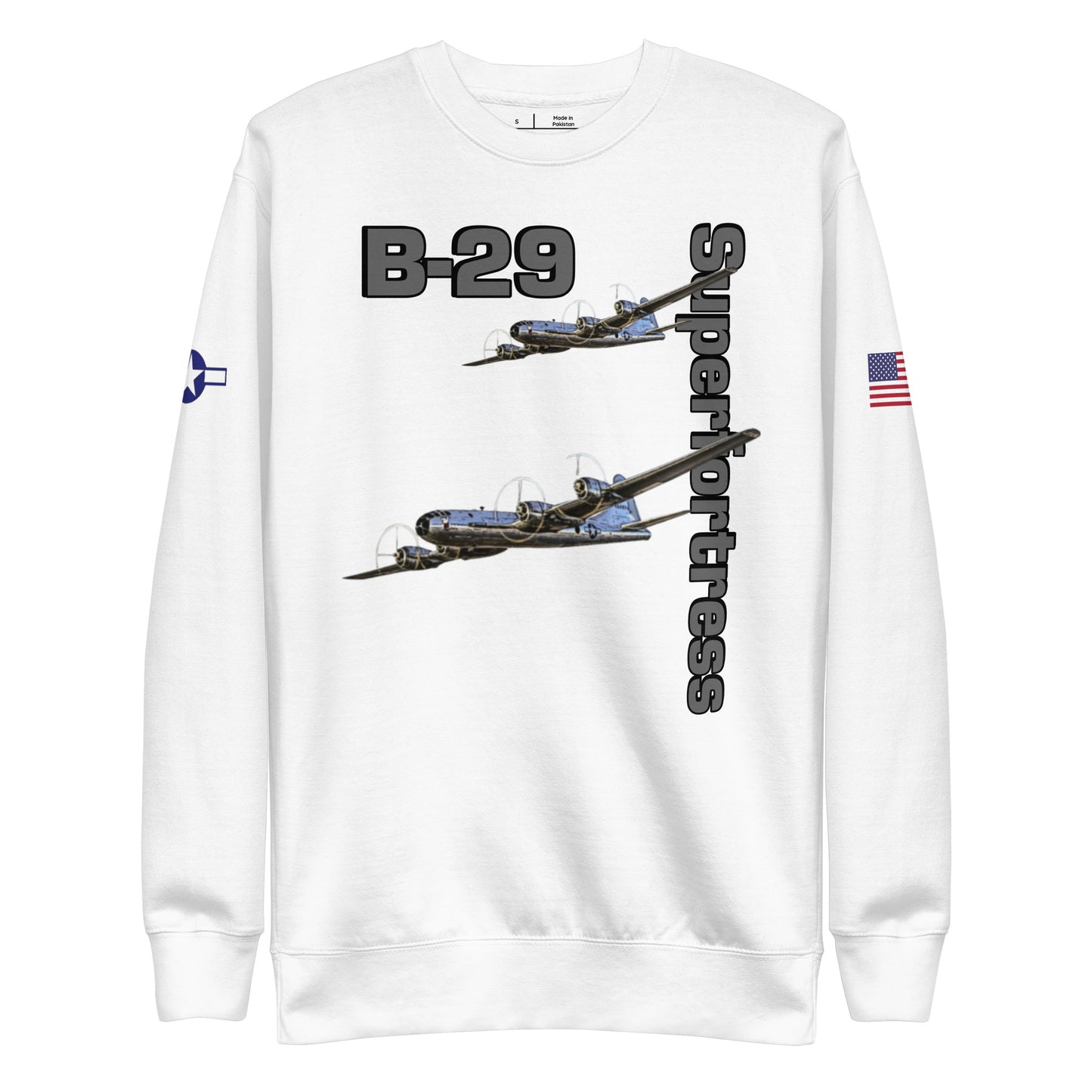 WWII Superfortress Patriot Unisex Premium Sweatshirt