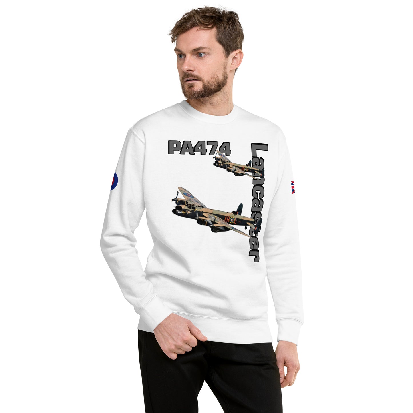 WWII Lancaster Patriot Unisex Premium Sweatshirt