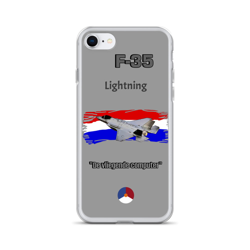 Dutch Lightning Clear Case for iPhone