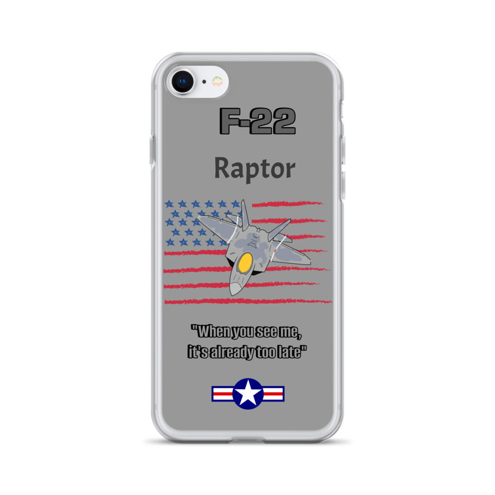 Raptor Patriot Clear Case for iPhone