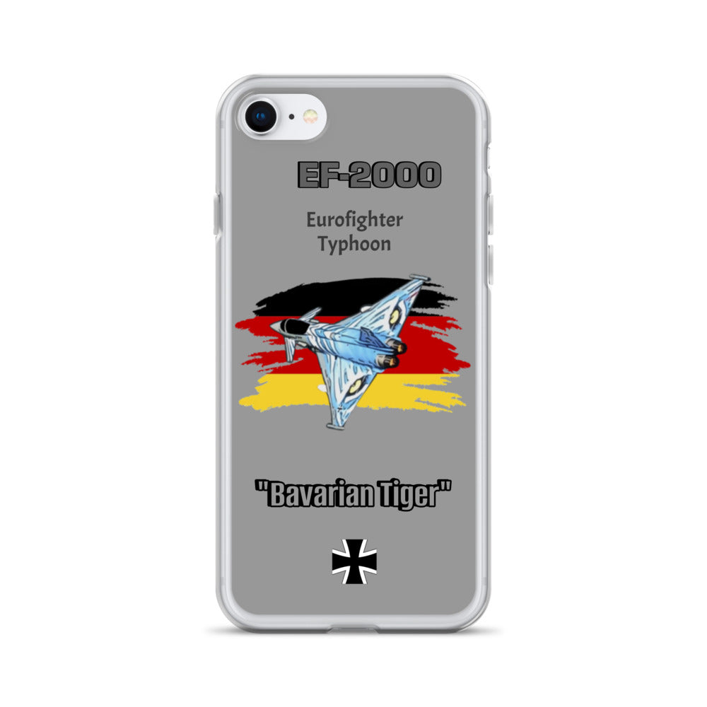 Bavarian Tiger Typhoon Clear Case for iPhone