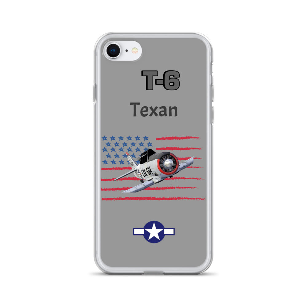 WWII Texan Patriot Clear Case for iPhone