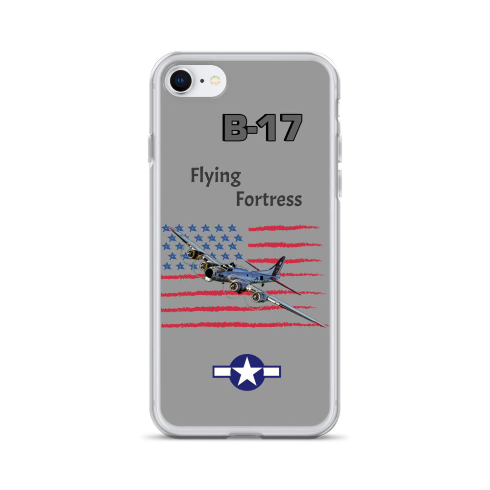 WWII Fortress Patriot Clear Case for iPhone