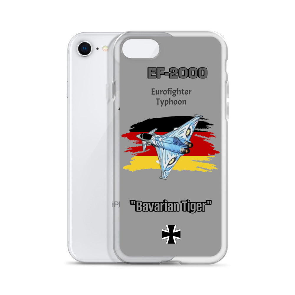 Bavarian Tiger Typhoon Clear Case for iPhone