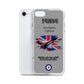 Black Jack Typhoon Clear Case for iPhone