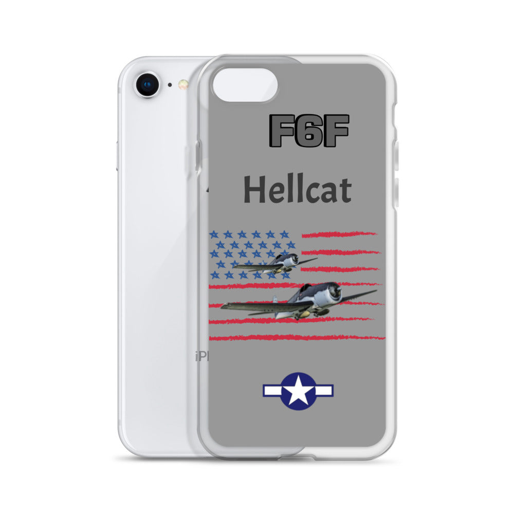 WWII Hellcat Patriot Clear Case for iPhone