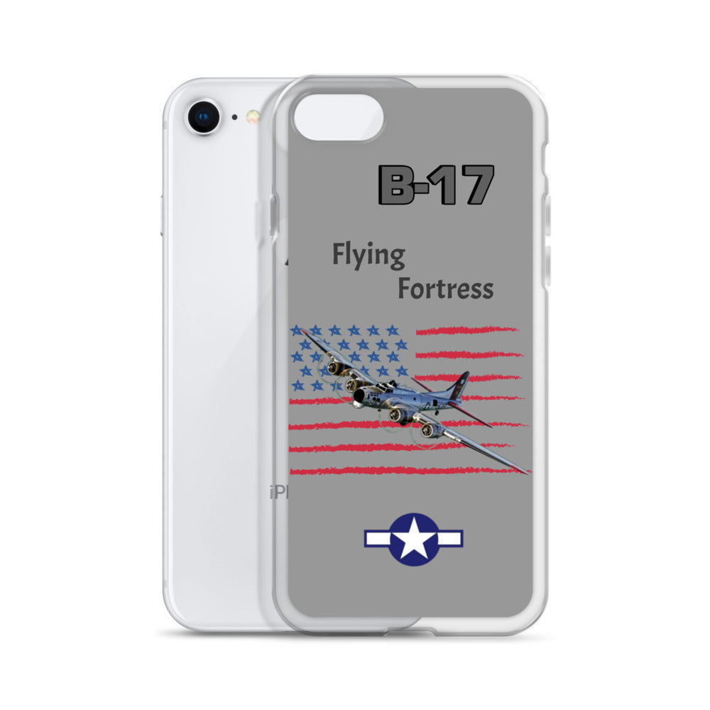 WWII Fortress Patriot Clear Case for iPhone