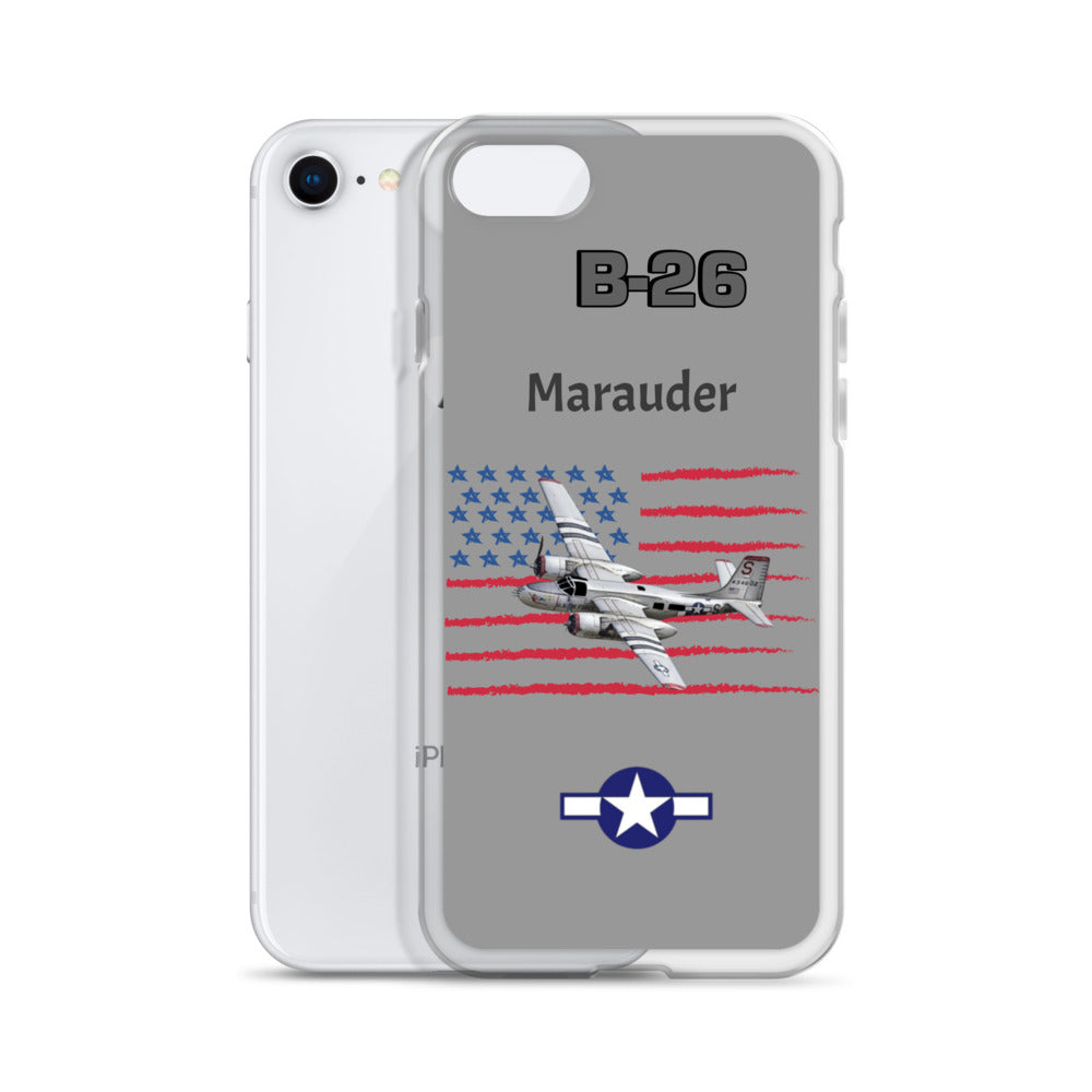 WWII Marauder Patriot Clear Case for iPhone