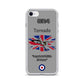 British Camo Tornado Clear Case for iPhone