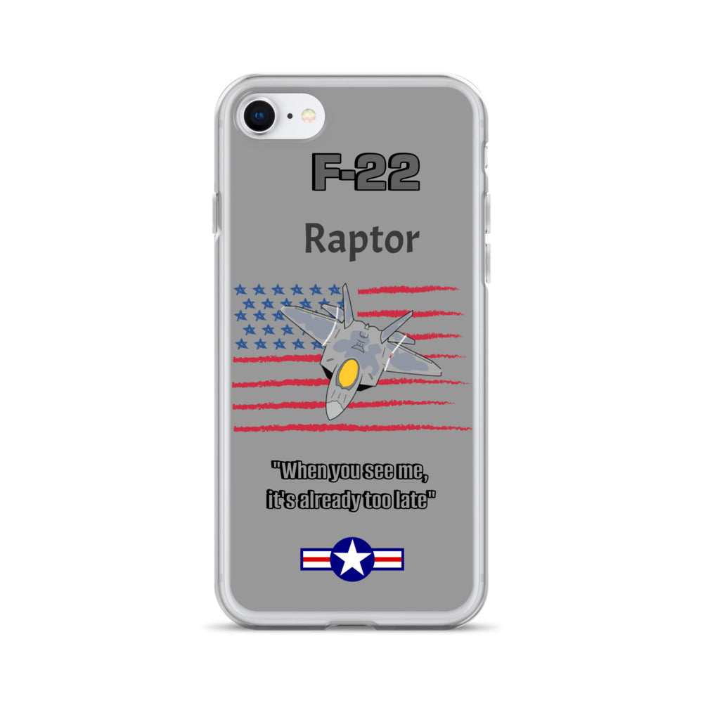 Raptor Patriot Clear Case for iPhone