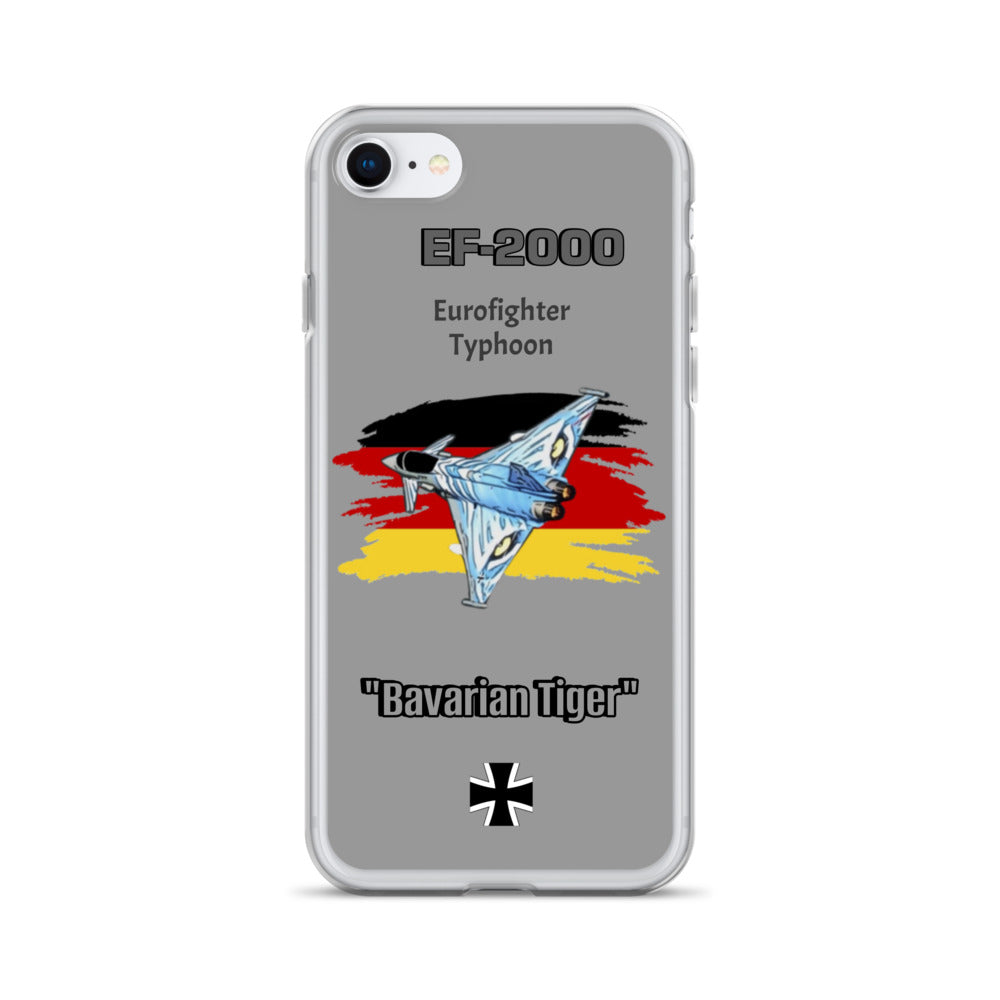 Bavarian Tiger Typhoon Clear Case for iPhone