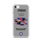 Black Jack Typhoon Clear Case for iPhone