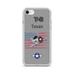 WWII Texan Patriot Clear Case for iPhone