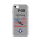 WWII Lightning Patriot Clear Case for iPhone