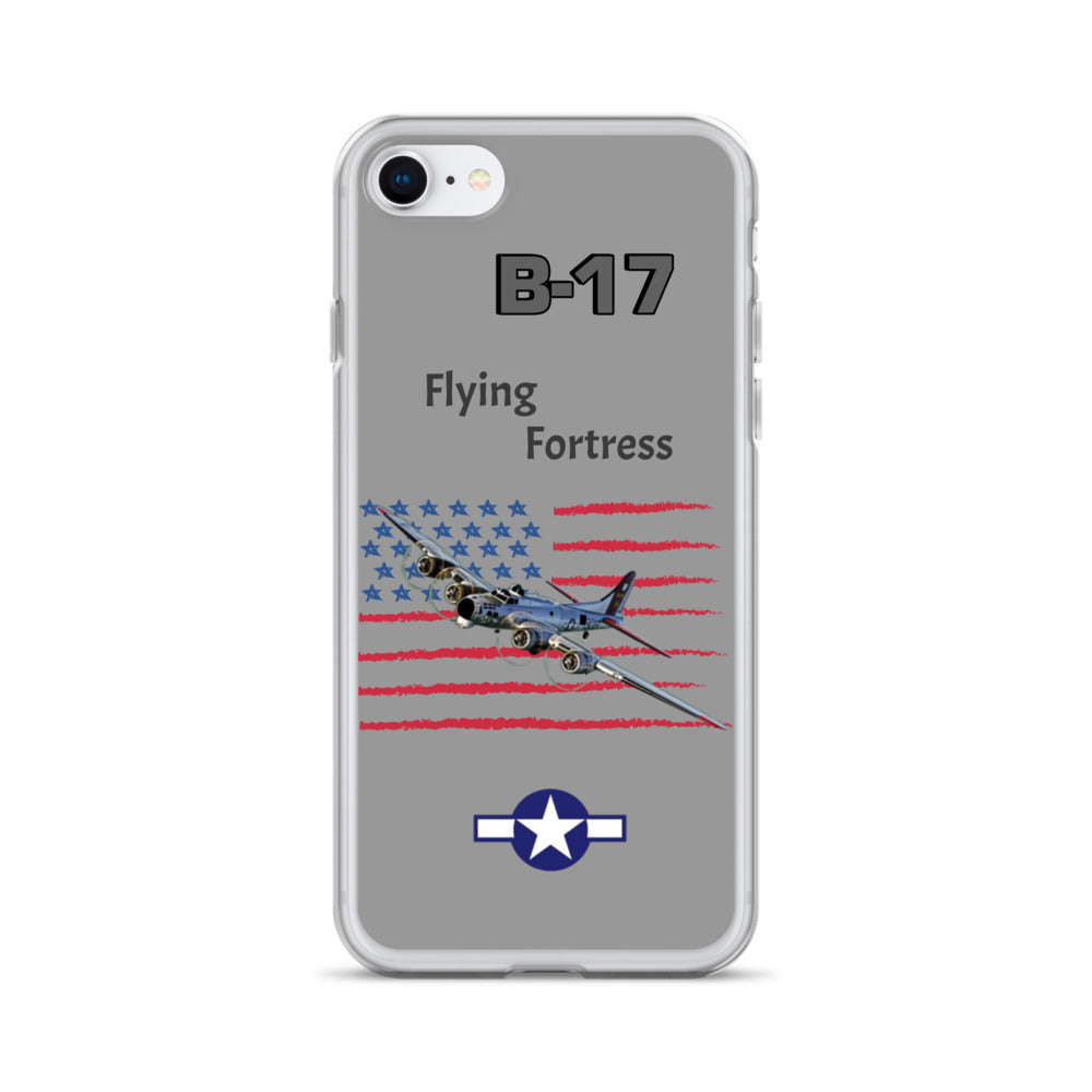 WWII Fortress Patriot Clear Case for iPhone
