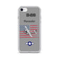 WWII Marauder Patriot Clear Case for iPhone