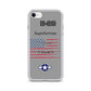 WWII Superfortress Patriot Clear Case for iPhone