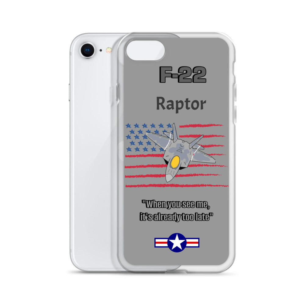 Raptor Patriot Clear Case for iPhone