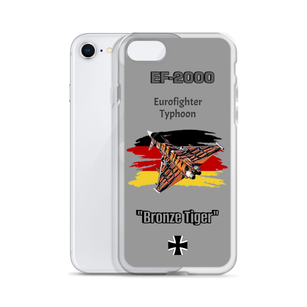 Bronze Tiger Typhoon Clear Case for iPhone