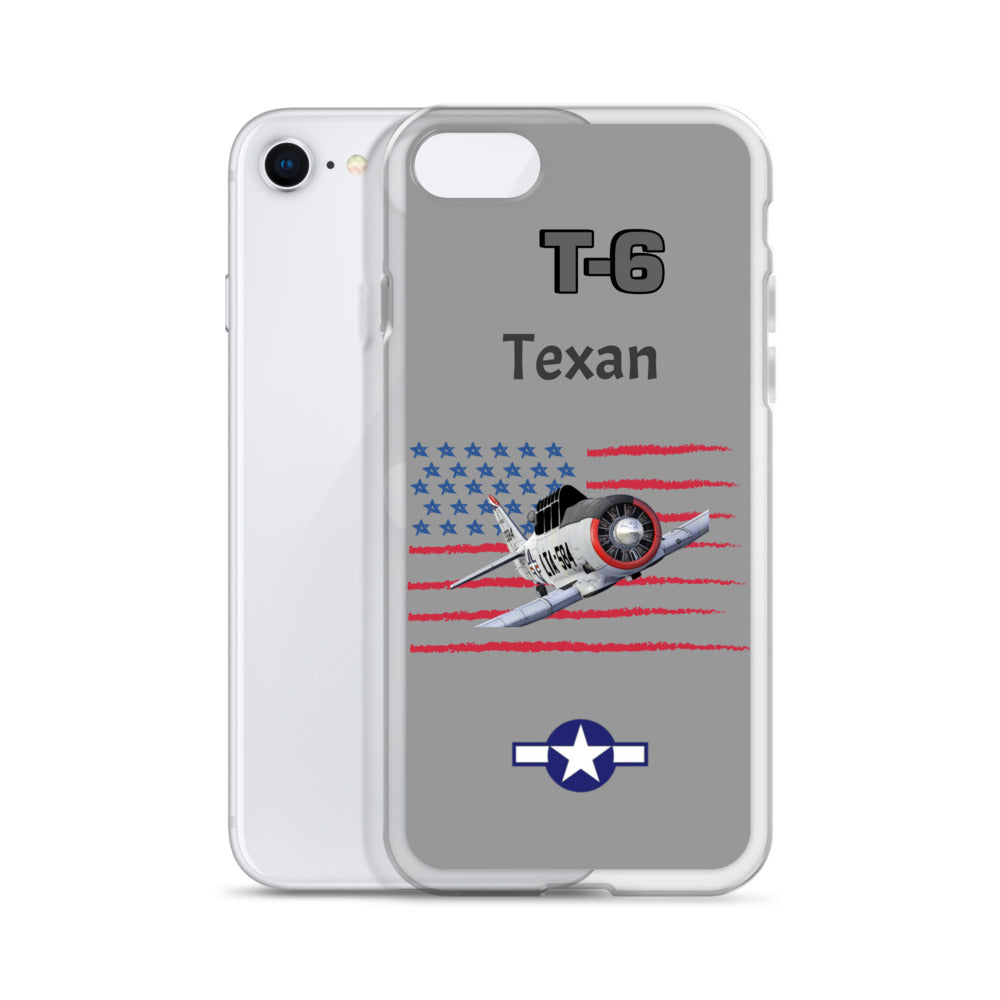 WWII Texan Patriot Clear Case for iPhone