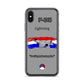Dutch Lightning Clear Case for iPhone
