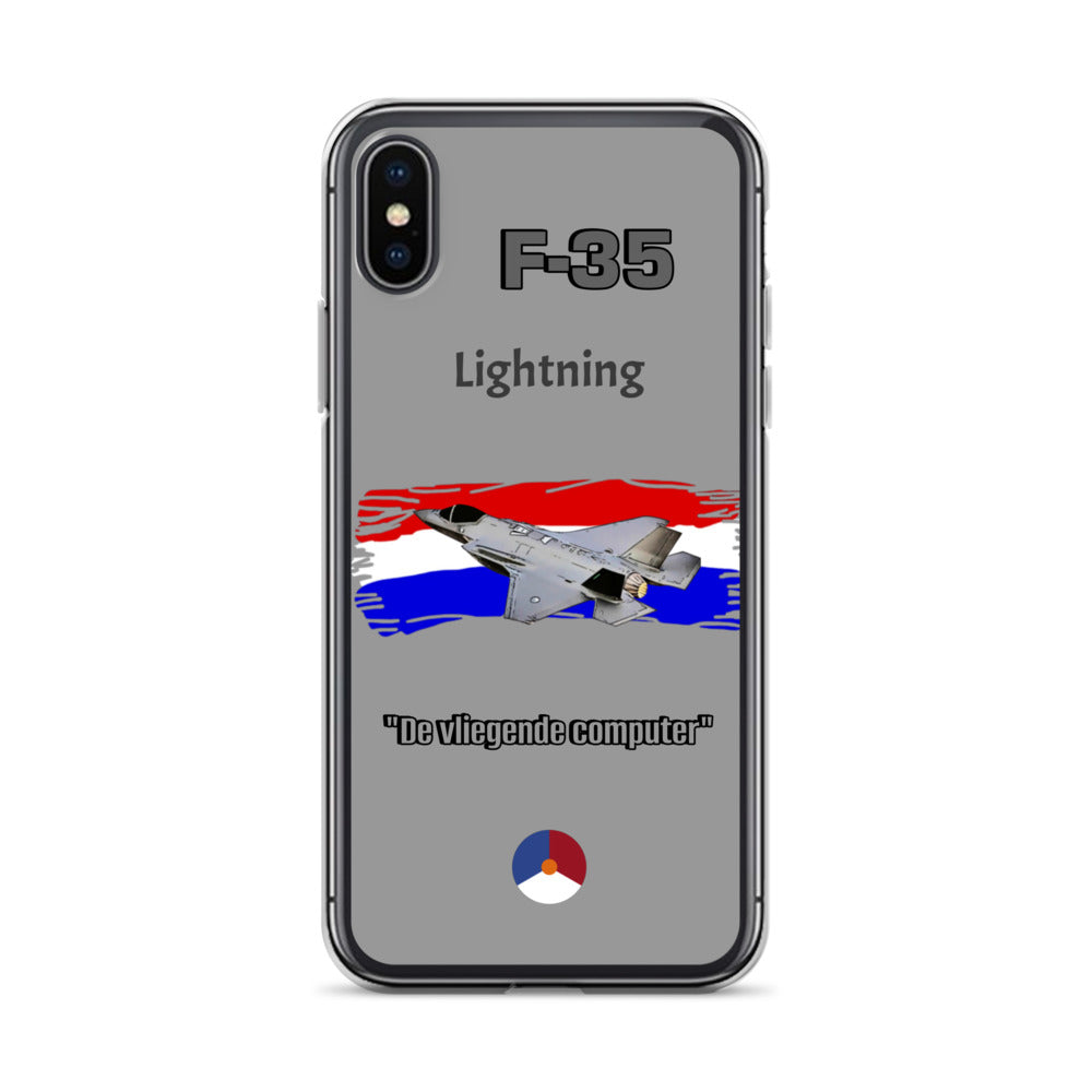 Dutch Lightning Clear Case for iPhone