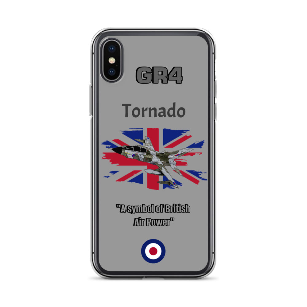 British Camo Tornado Clear Case for iPhone