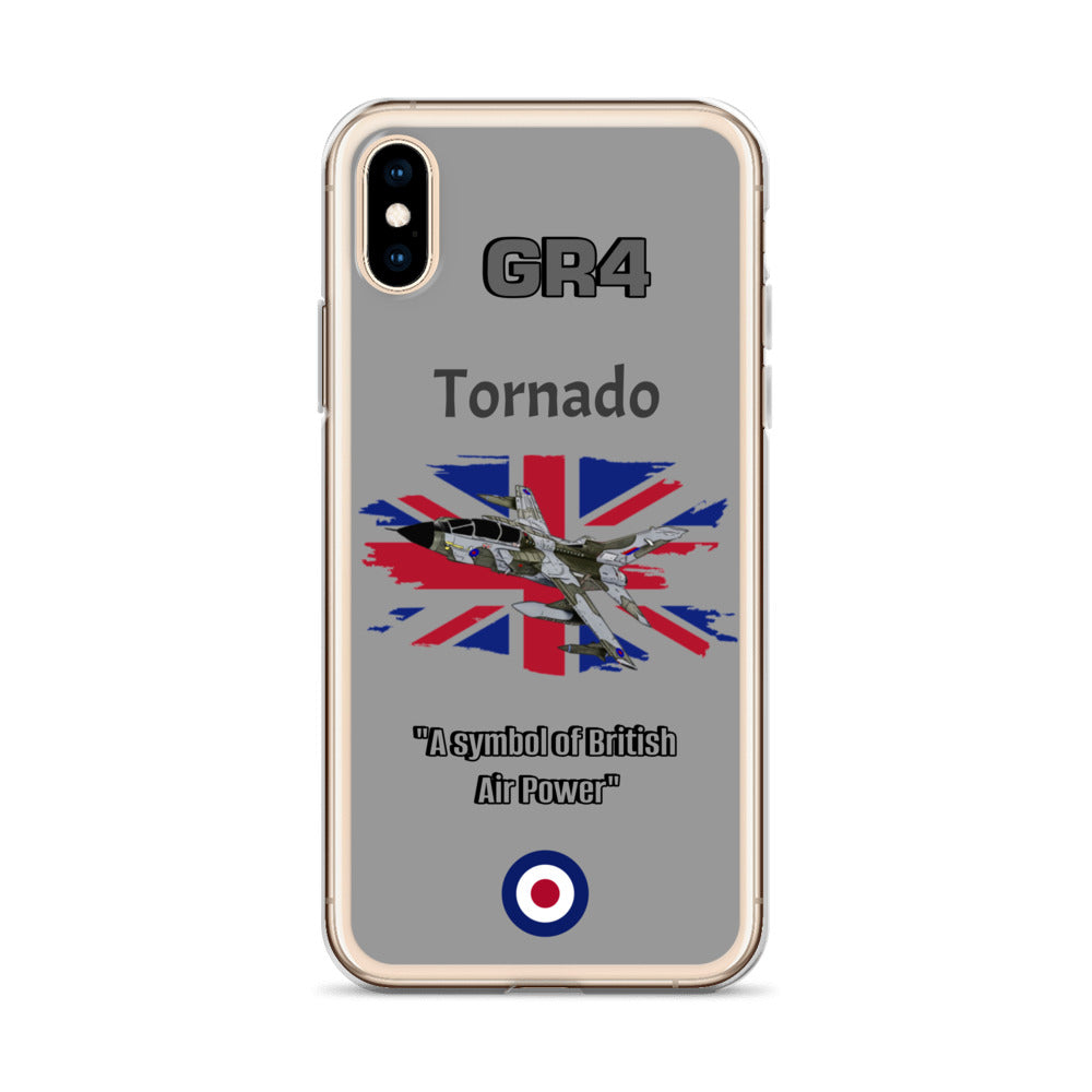 British Camo Tornado Clear Case for iPhone