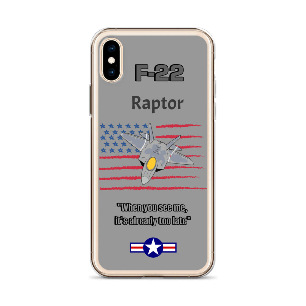 Raptor Patriot Clear Case for iPhone