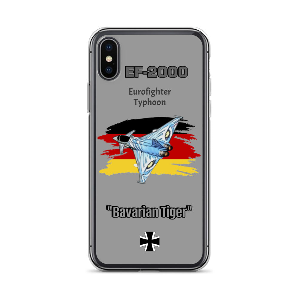 Bavarian Tiger Typhoon Clear Case for iPhone
