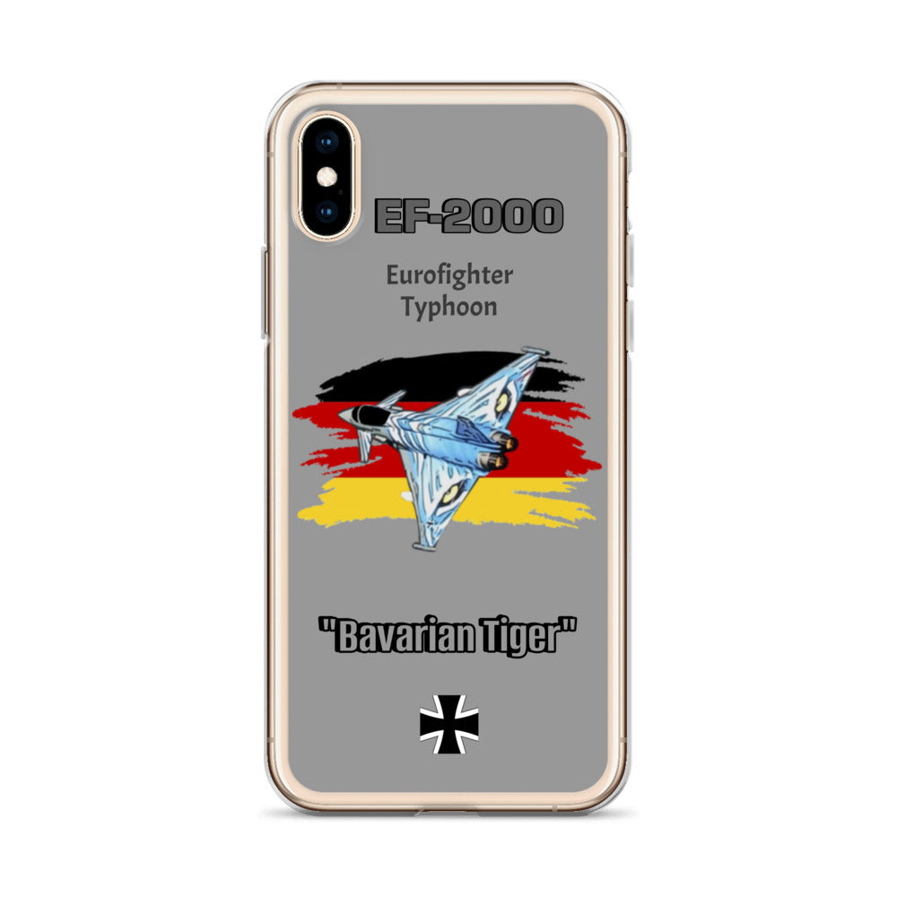 Bavarian Tiger Typhoon Clear Case for iPhone