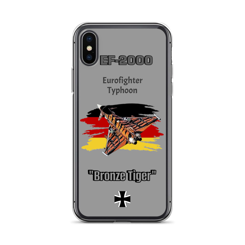 Bronze Tiger Typhoon Clear Case for iPhone