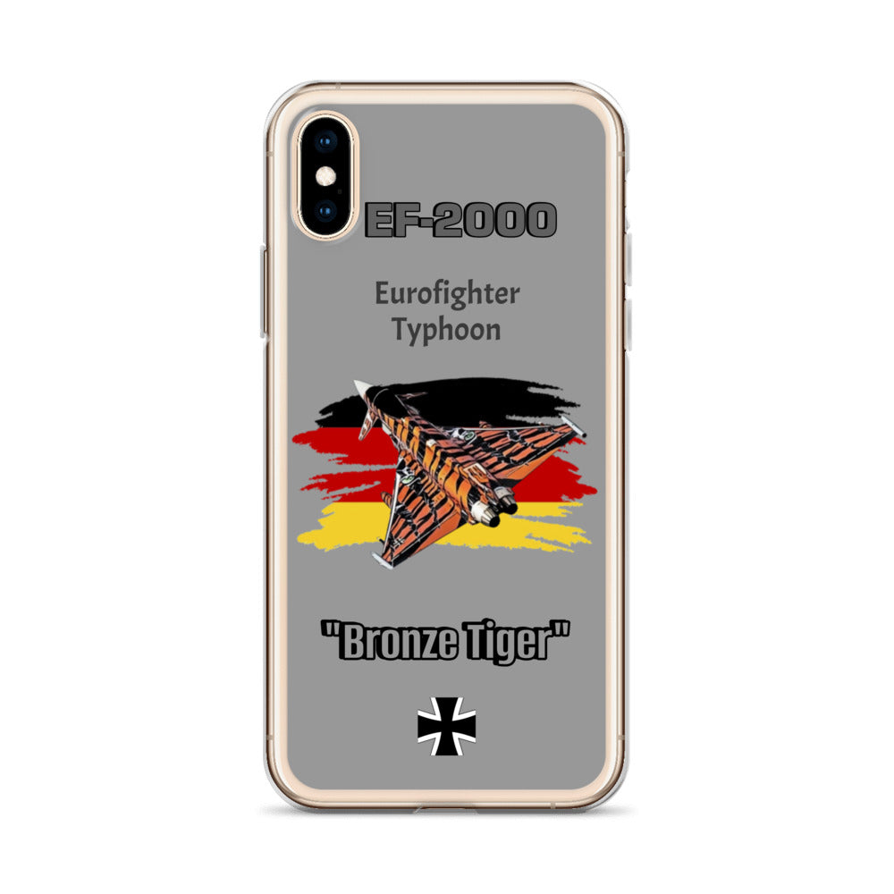 Bronze Tiger Typhoon Clear Case for iPhone