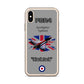 Black Jack Typhoon Clear Case for iPhone