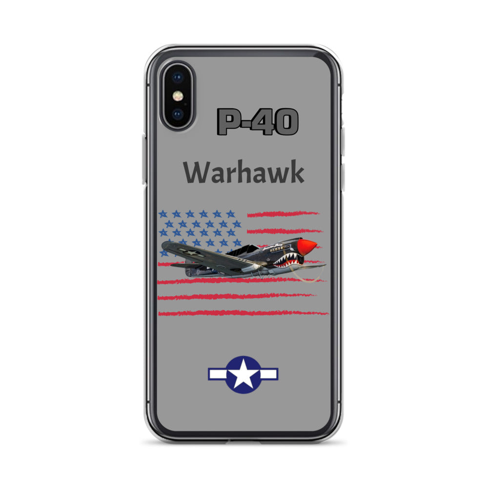 WWII Warhawk Patriot Clear Case for iPhone