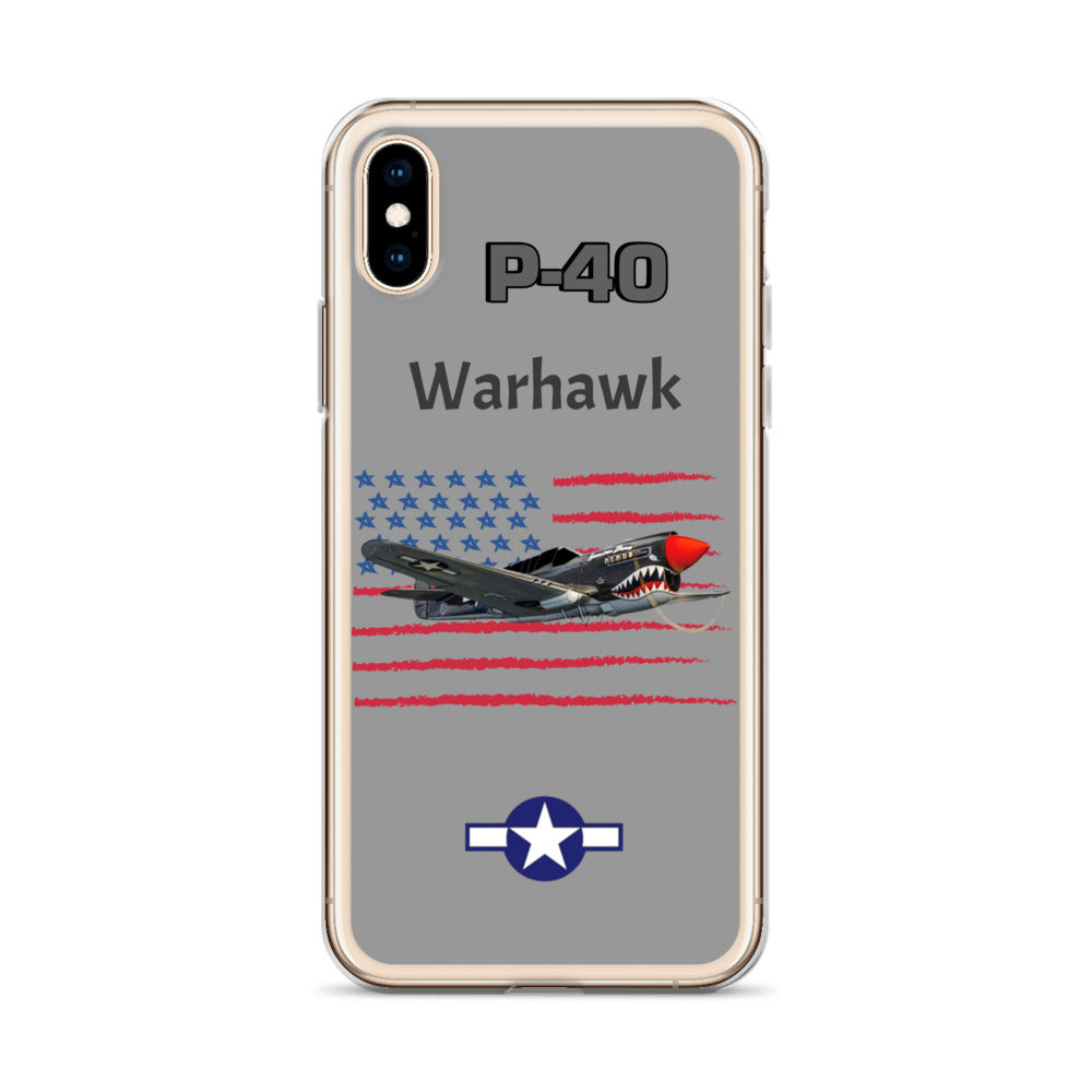 WWII Warhawk Patriot Clear Case for iPhone