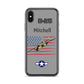 WWII Mitchell Patriot Clear Case for iPhone