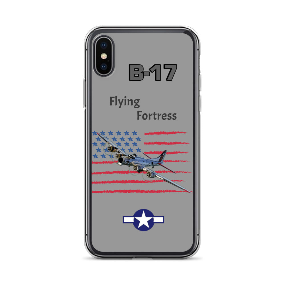 WWII Fortress Patriot Clear Case for iPhone