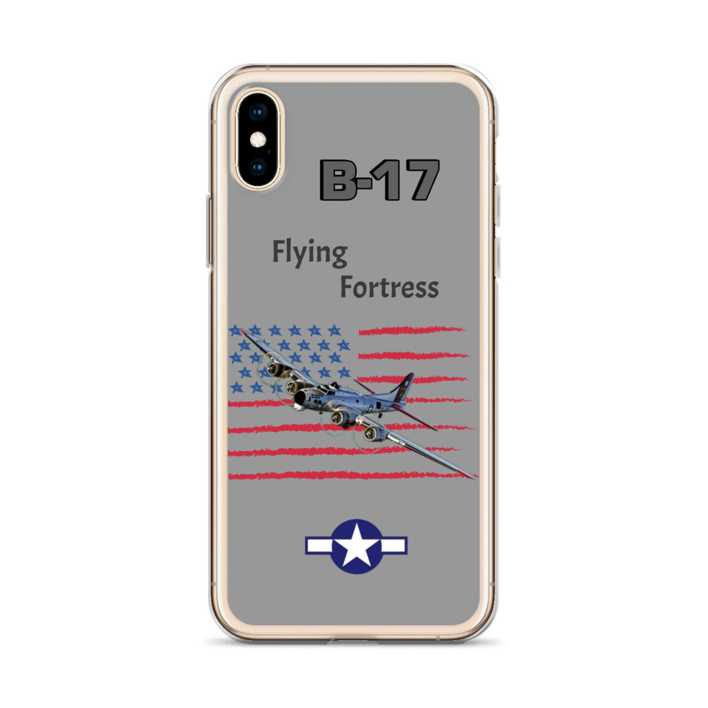 WWII Fortress Patriot Clear Case for iPhone