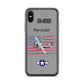 WWII Marauder Patriot Clear Case for iPhone