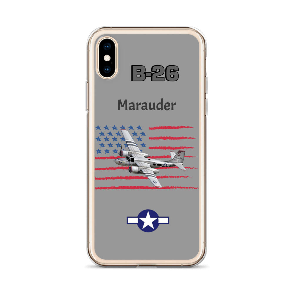 WWII Marauder Patriot Clear Case for iPhone