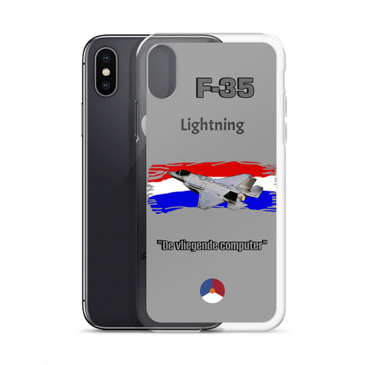 Dutch Lightning Clear Case for iPhone